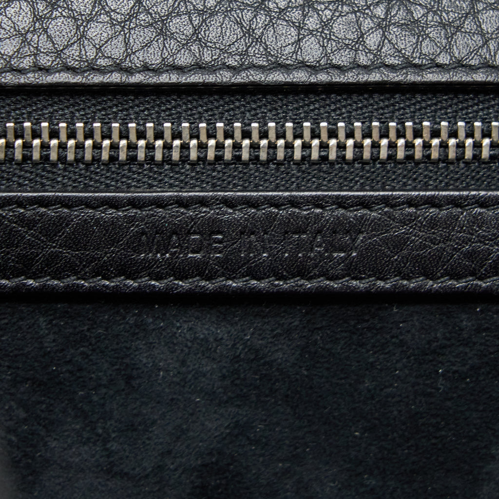 DIOR MEDIUM DIORAMA CALFSKIN BLACK SHW