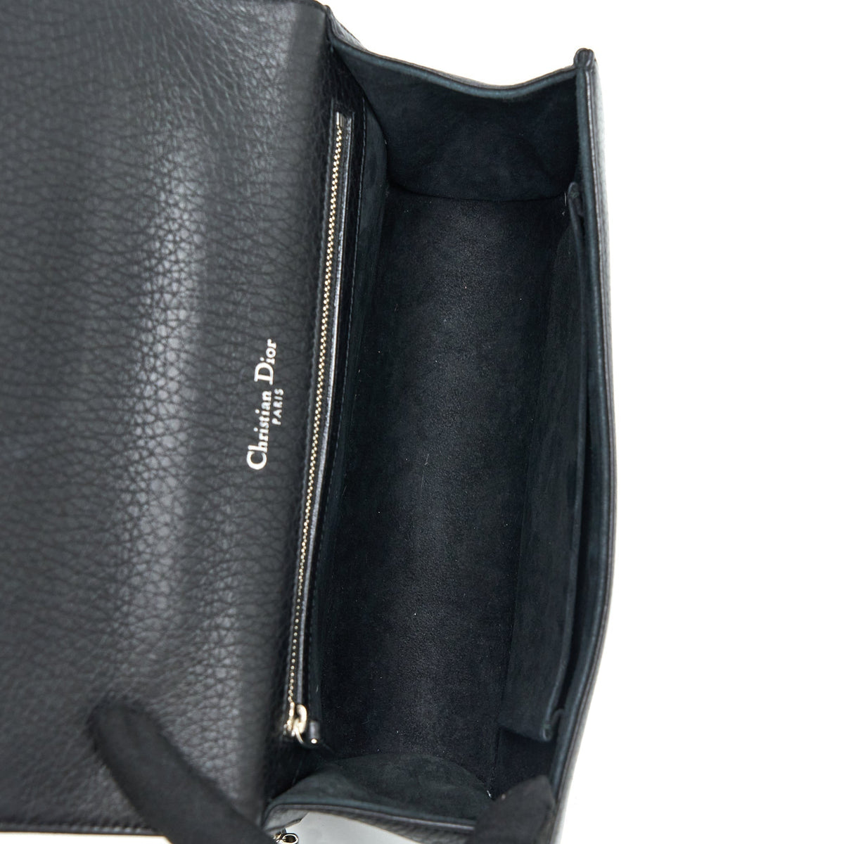 DIOR MEDIUM DIORAMA CALFSKIN BLACK SHW
