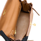 Hermes Kelly 25 Togo Gold GHW