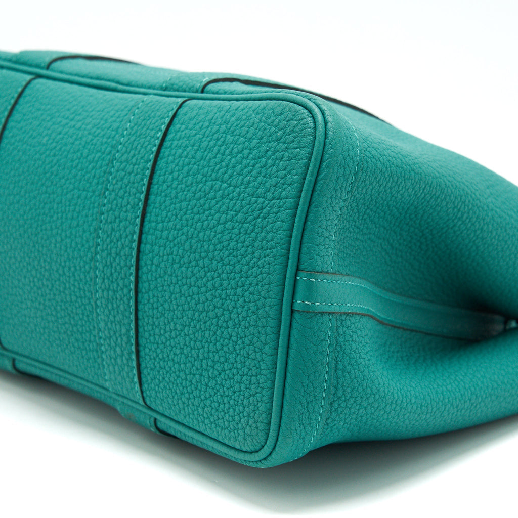 Hermes Garden Party 30 Vert Verone SHW