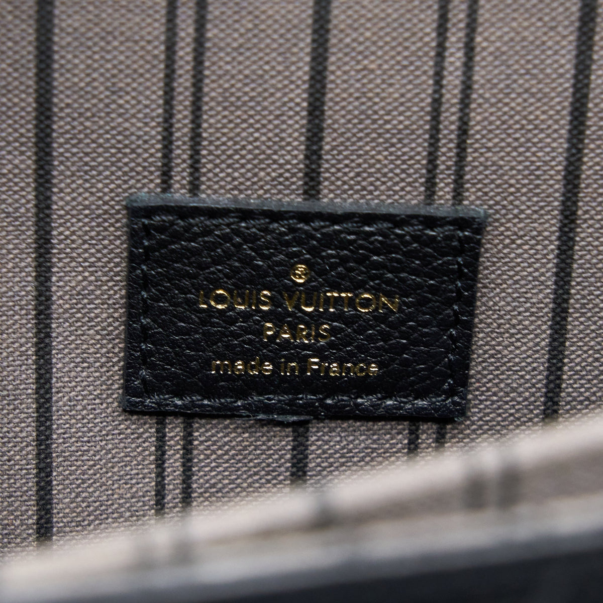 LOUIS VUITTON POCHETTE MÉTIS MONOGRAM EMPREINTE BLACK GHW