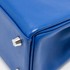 Hermes Kelly 25 Swift Blue Royal SHW