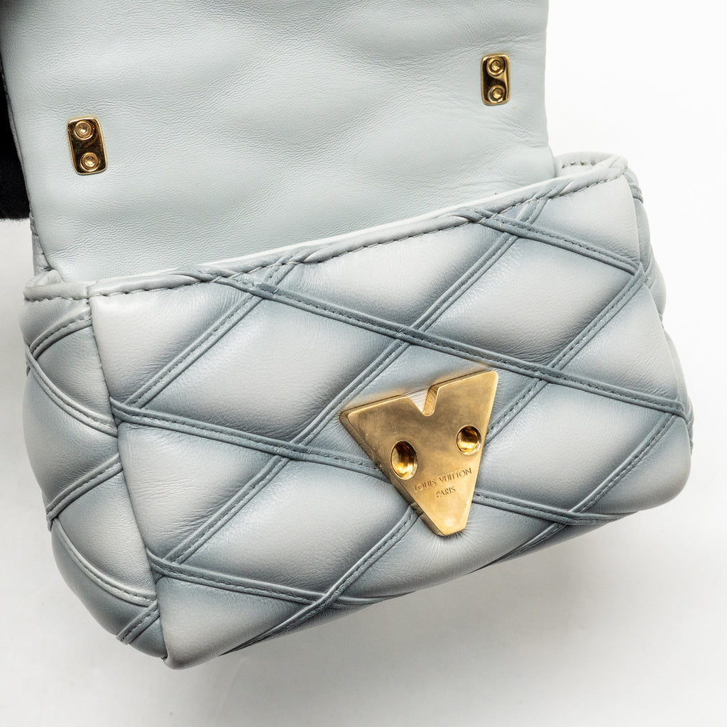 Louis Vuitton Pico GO-14 Lambskin Ecume Gray GHW