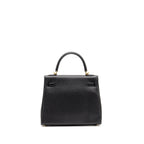 Hermes Kelly 25 Togo Black GHW