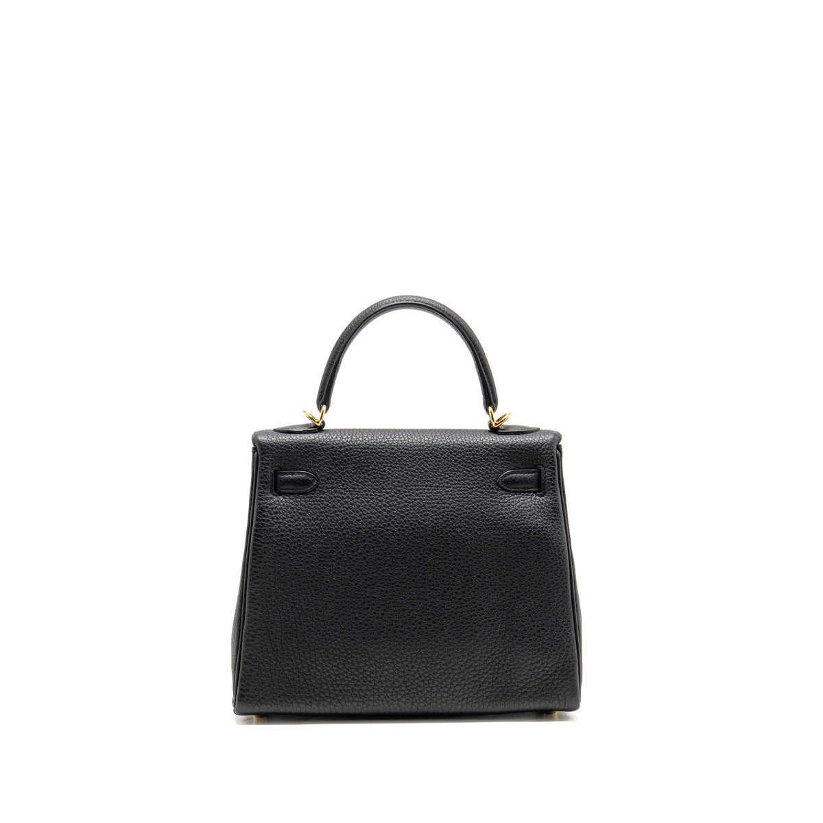 Hermes Kelly 25 Togo Black GHW