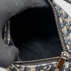 DIOR HOMME MESSENGER ROLLER BLUE OBLIQUE CANVAS SHW