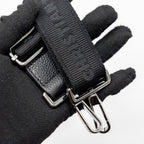 DIOR HOMME MESSENGER ROLLER BLUE OBLIQUE CANVAS SHW