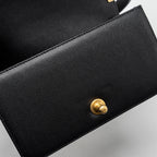 CHANEL SMALL BOY BAG CAVIAR BLACK GHW(MICROCHIP)