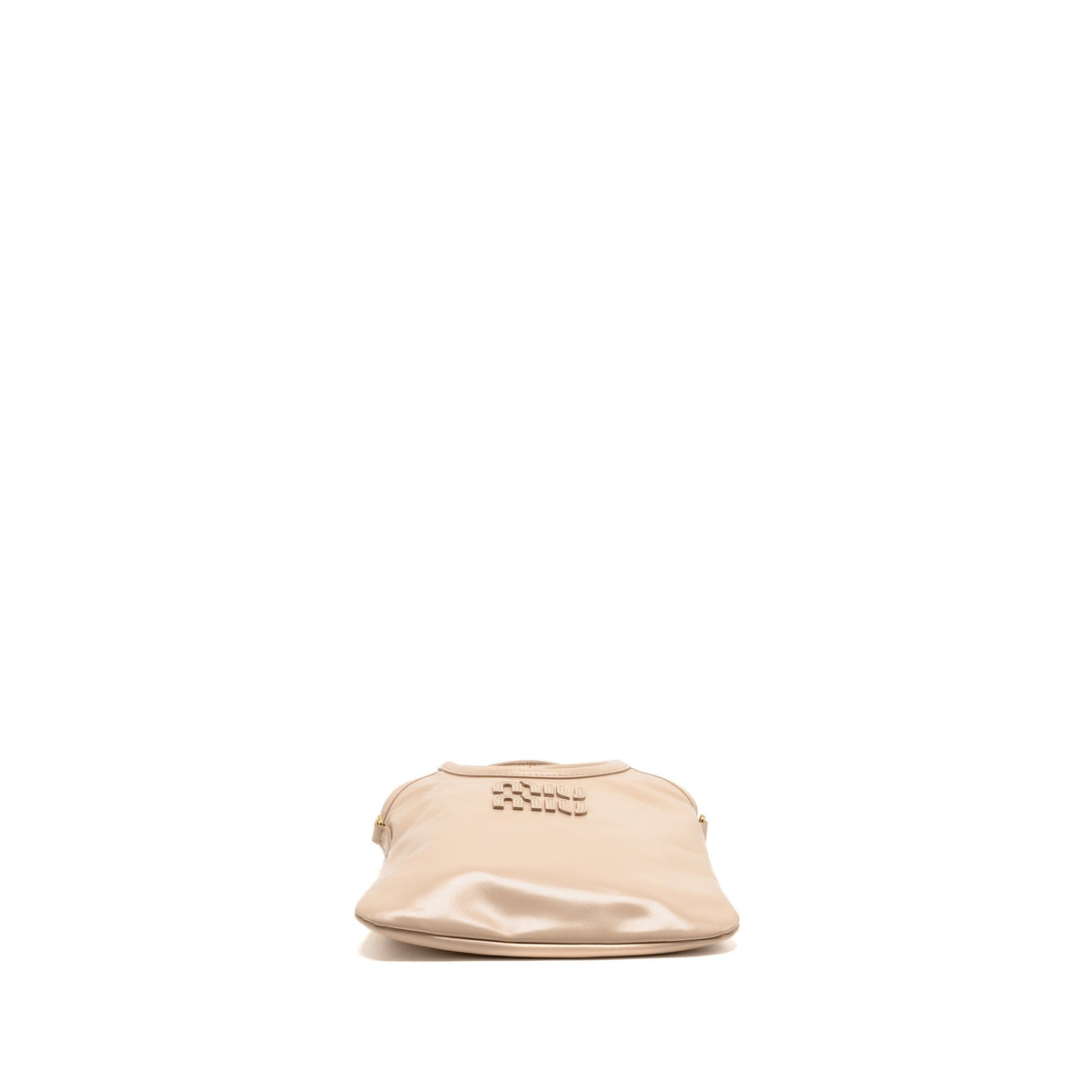 Miu Miu Mini Ivy Bag Soft Shiny Calfskin Cipria GHW