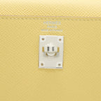 HERMES KELLY 25 EPSOM 1Z JAUNE POUSSIN SHW