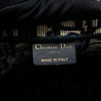 DIOR LARGE BOOK TOTE BLUE DIOR OBLIQUE EMBROIDERY