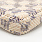 Louis Vuitton Mini Pochette Accessoires Damier Azur Canvas/Leather GHW
