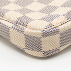 Louis Vuitton Mini Pochette Accessoires Damier Azur Canvas/Leather GHW