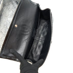 CHANEL 2.55 226 REISSUE DOUBLE FLAP BAG CALFSKIN BLACK SHW