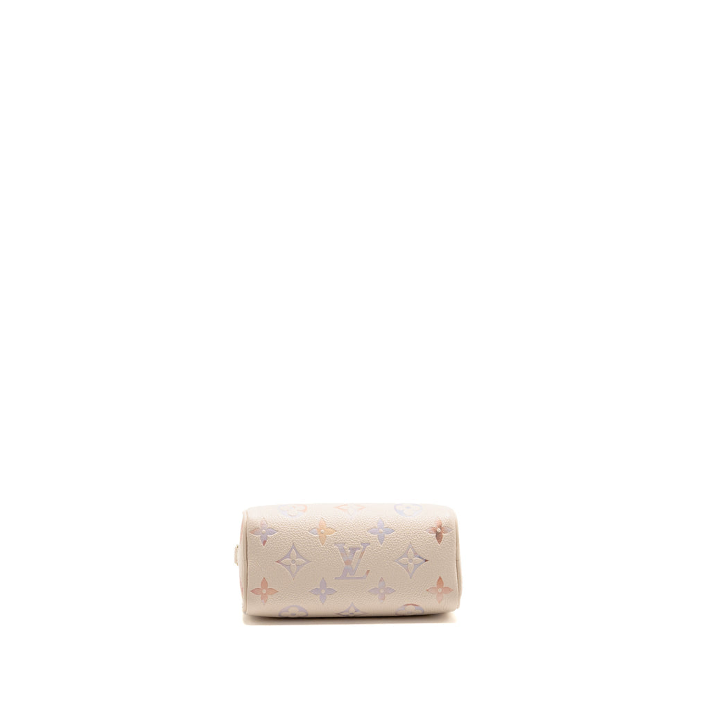 Louis Vuitton Nano Speedy Monogram Empreinte Leather Gradient Dream Colorway Multicolour LGHW