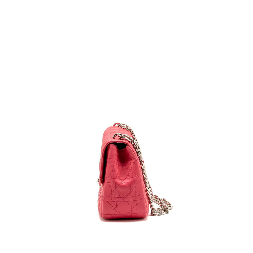 Dior Medium Miss Dior Flap Bag Cannage Lambskin Pink SHW
