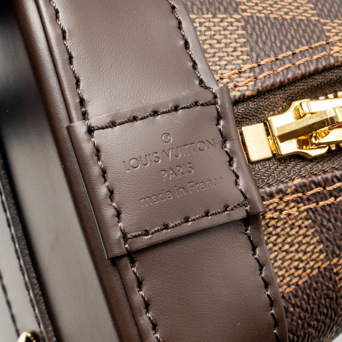 LOUIS VUITTON ALMA BB DAMIER EBENE GHW