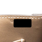 Hermes Mini Verrou Chèvre Mysore Etoupe LGHW