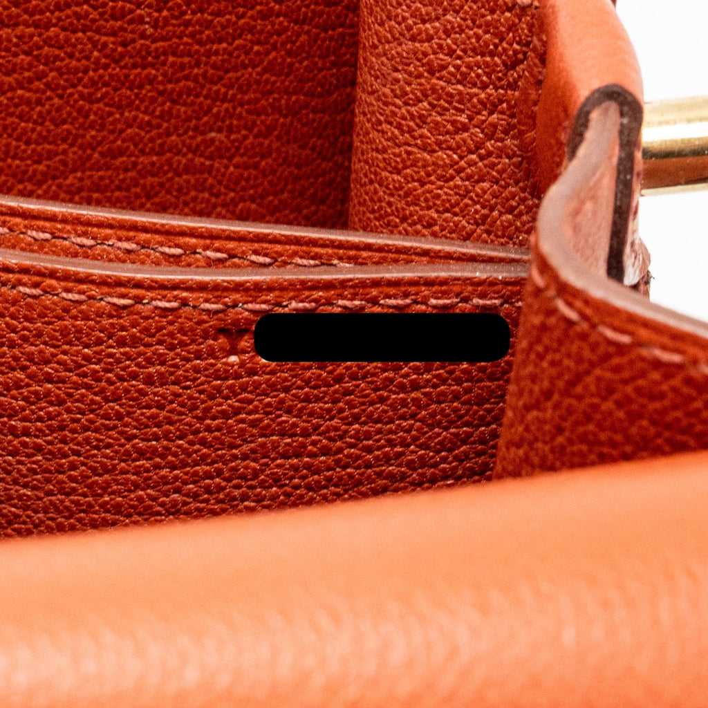 Hermes Roulis 23 Evercolor Brique GHW