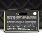 CHANEL CLASSIC FLAP WALLET LAMBSKIN BLACK SHW