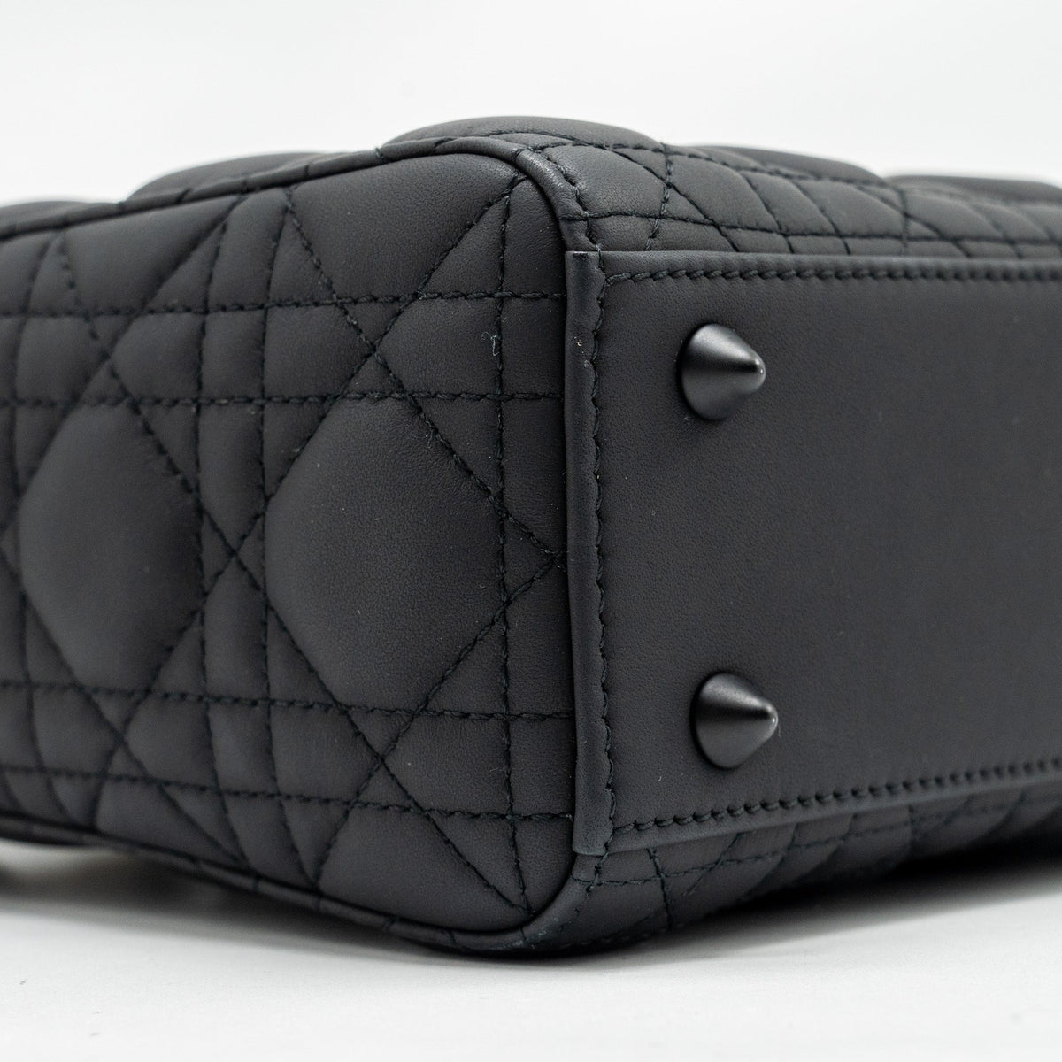 DIOR SMALL MY ABC LADY DIOR CANNAGE CALFSKIN SO BLACK