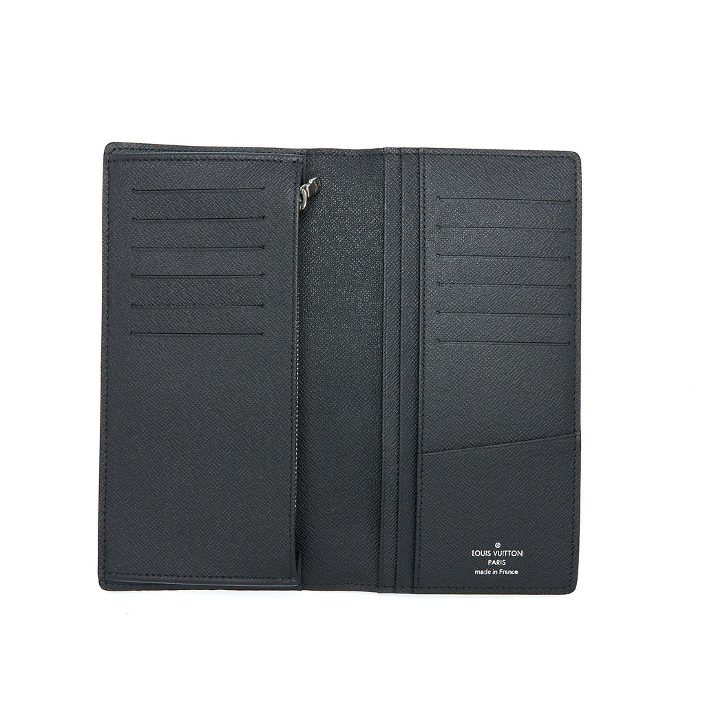 LOUIS VUITTON BRAZZA WALLET DAMIER GRAPHITE CANVAS