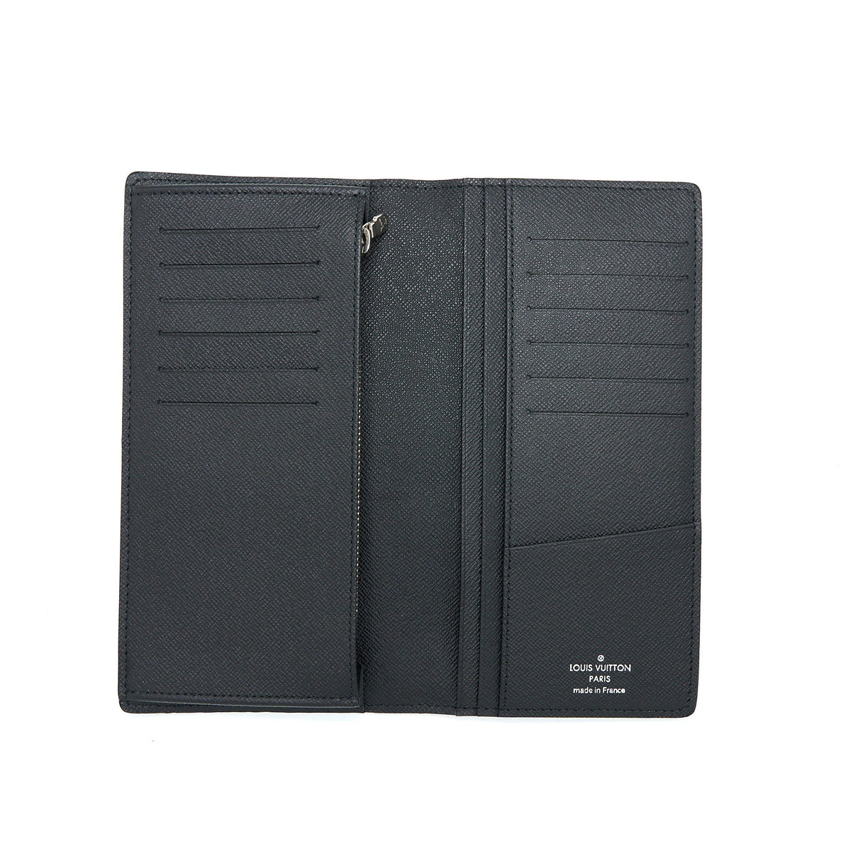 LOUIS VUITTON BRAZZA WALLET DAMIER GRAPHITE CANVAS
