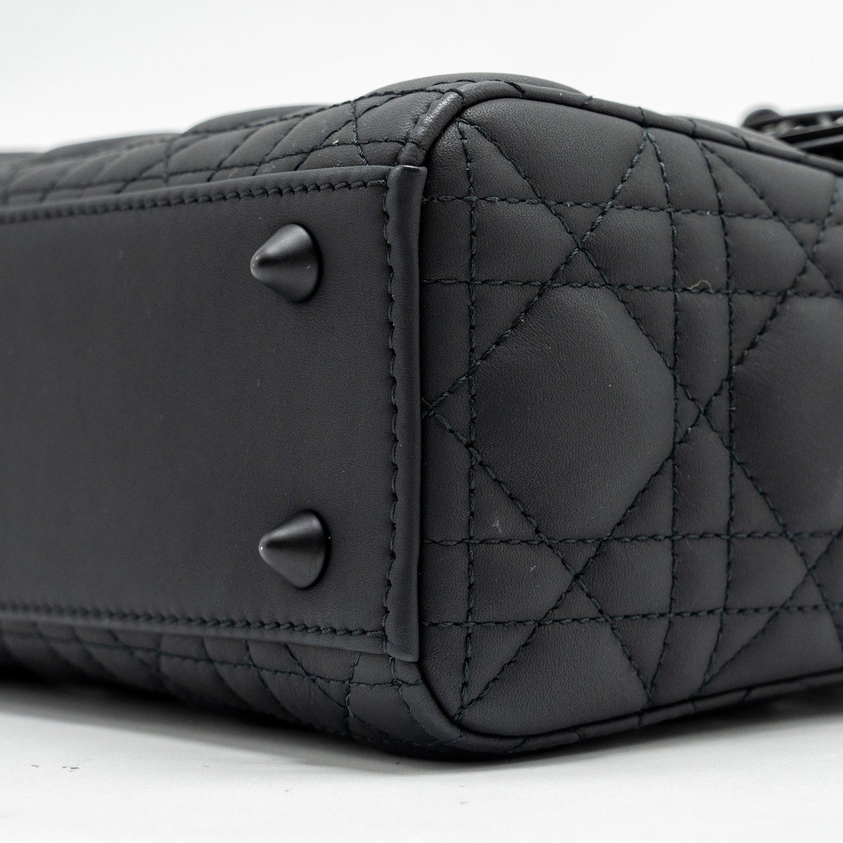 DIOR SMALL MY ABC LADY DIOR CANNAGE CALFSKIN SO BLACK