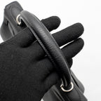 HERMES KELLY 28 TOGO BLACK BRUSHED SHW