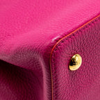 LOUIS VUITTON CAPUCINES GM TAURILLON PINK GHW