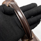 LOUIS VUITTON CROISETTE DAMIER EBENE CANVAS GHW