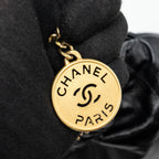 CHANEL 23S MINI 22 BAG WITH PEARL SHINY CALFSKIN GHW (MICROCHIP)