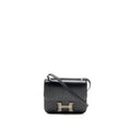 Hermes Mini Constance Monsieur Leather / Lizard Black / Ombré
