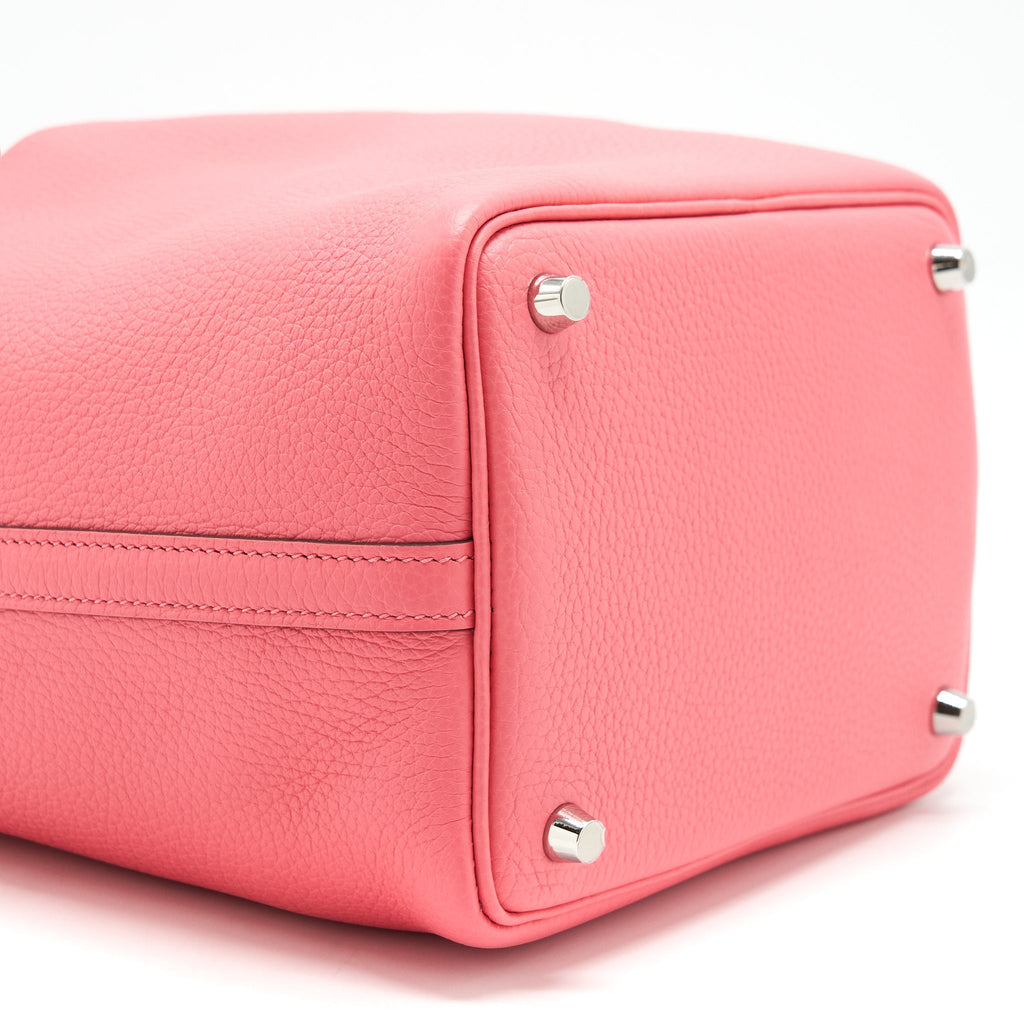 Hermes picotin 18 Lock Bag Rose Azalee SHW