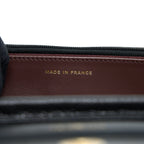 CHANEL CLASSIC WALLET ON CHAIN CAVIAR BLACK GHW (MICROCHIP)