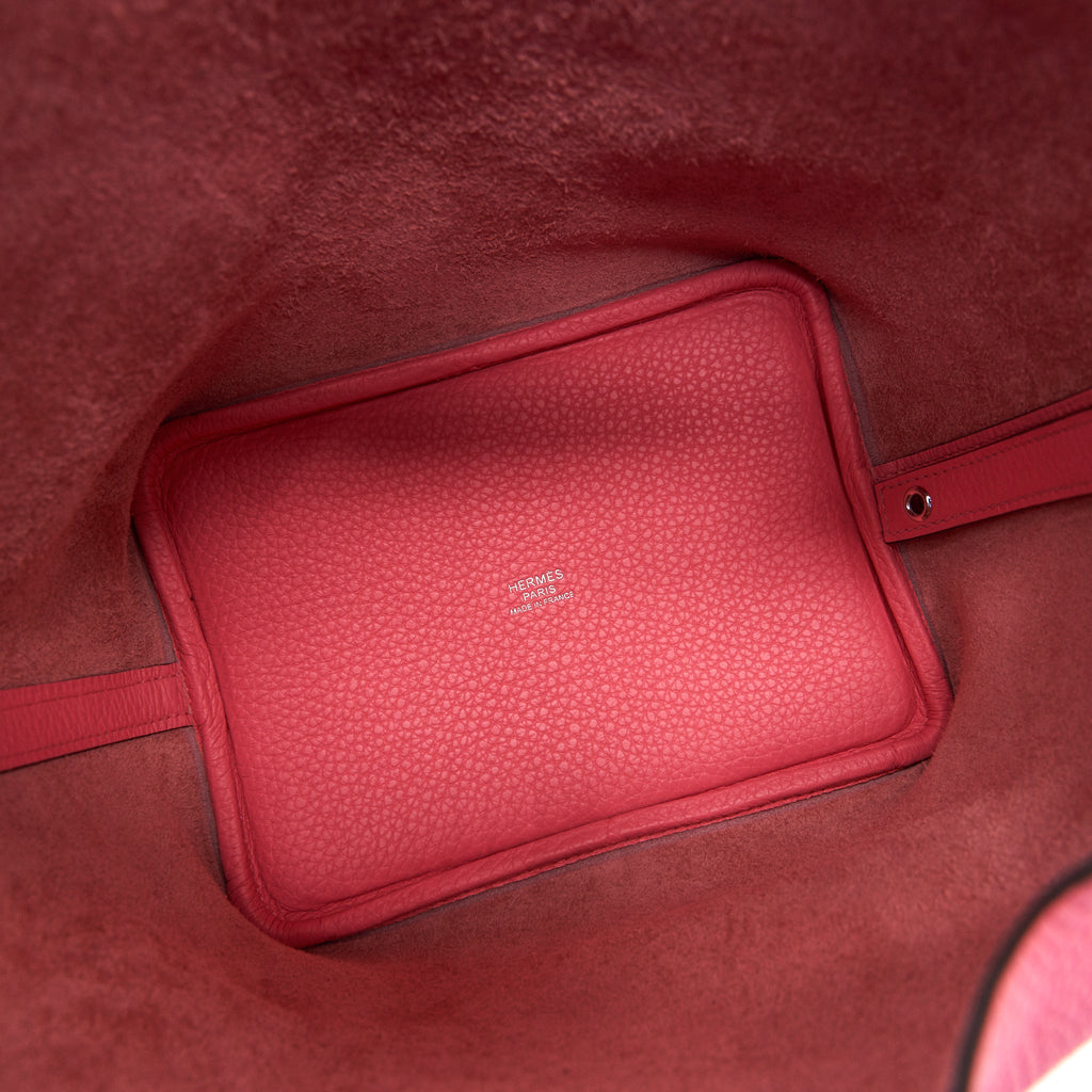 Hermes picotin 18 Lock Bag Rose Azalee SHW