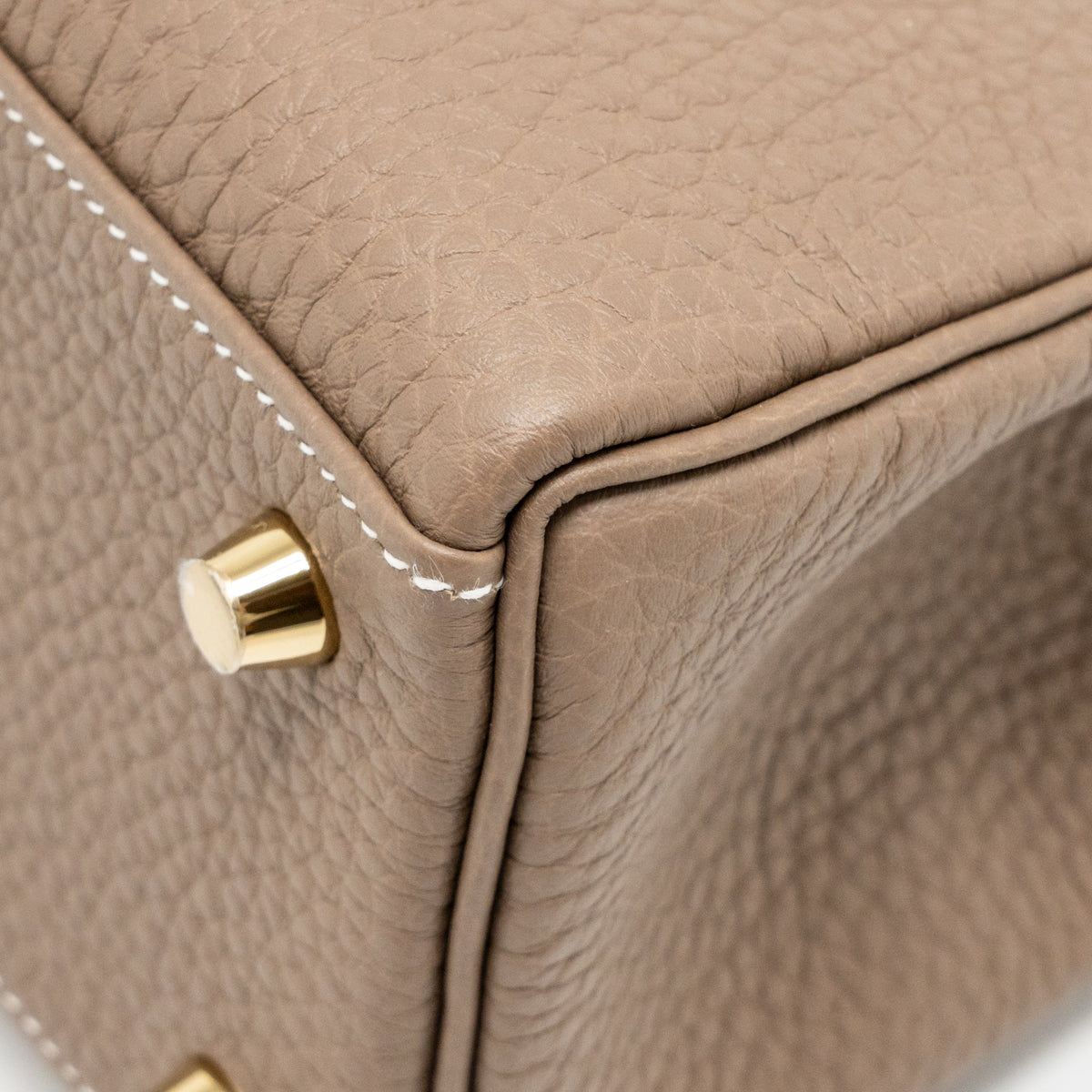 Hermes Kelly 25 Togo Etoupe GHW