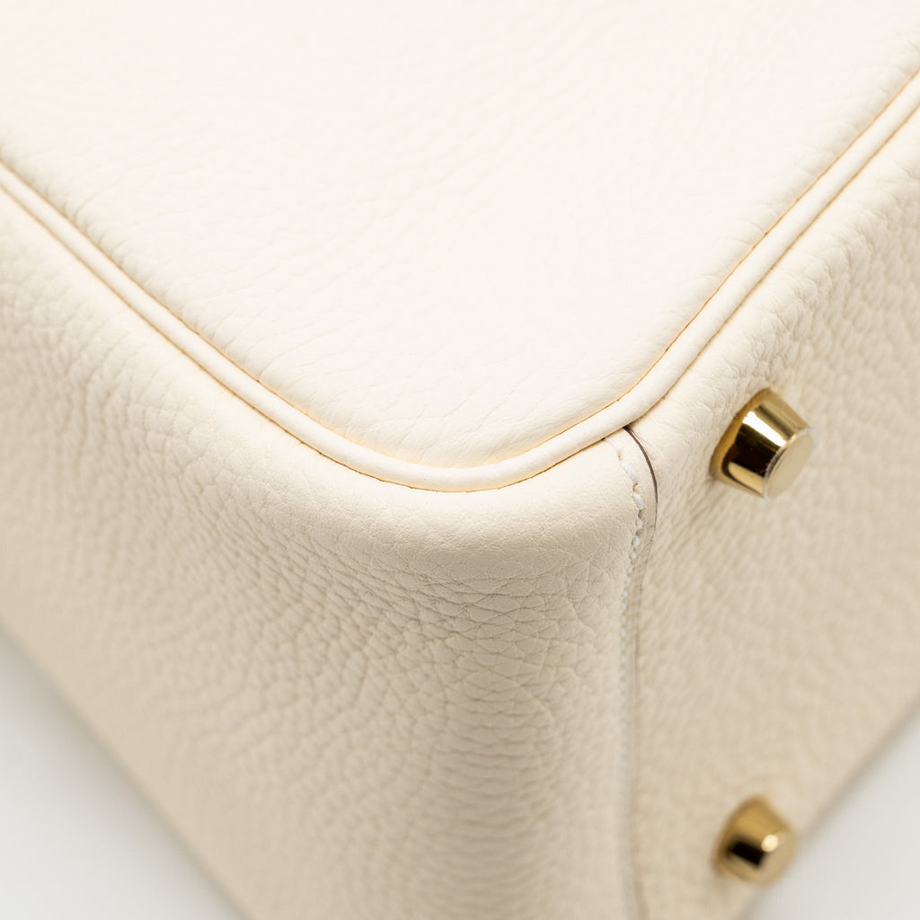 HERMES Lindy 26 Clemence Nata GHW