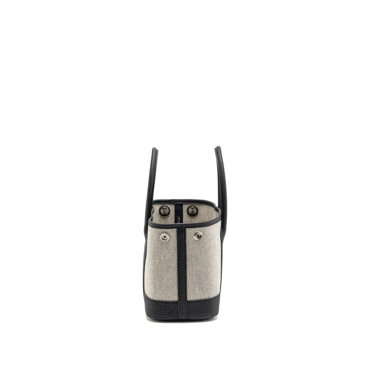 Hermes Neo Garden Party 23 Canvas / Negonda Ecru / Noir SHW