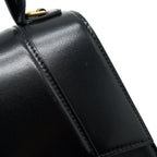 BALENCIAGA HOURGLASS S CALFSKIN BLACK GHW