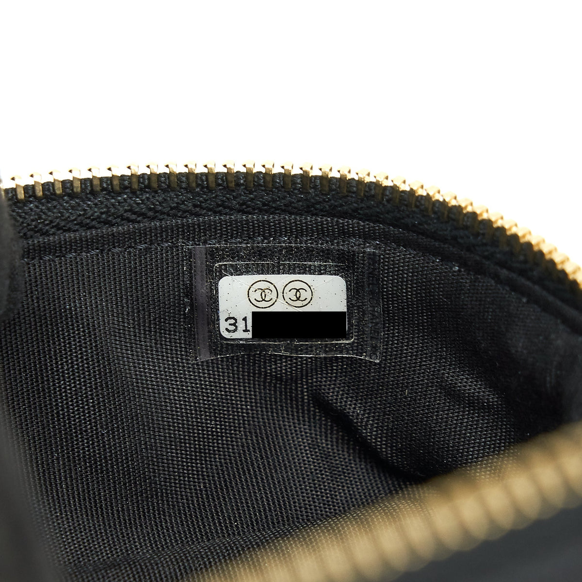 CHANEL TOP HANDLE MINI ZIPPER SOFT VANITY WITH CHAIN CAVIAR BLACK GHW