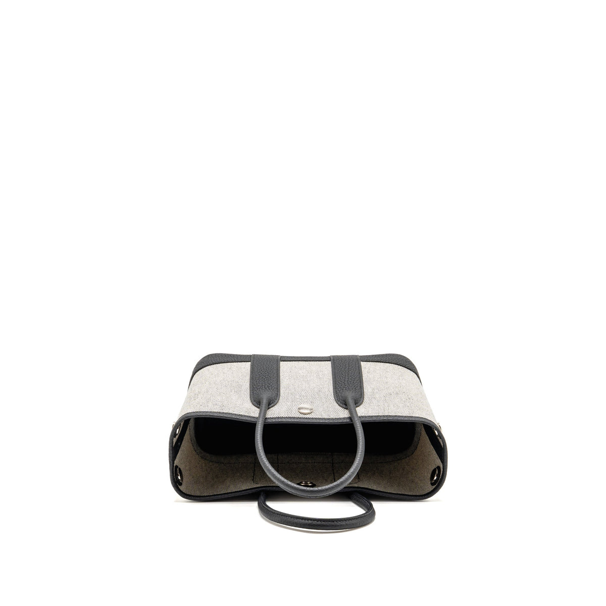 Hermes Neo Garden Party 23 Canvas / Negonda Ecru / Noir SHW