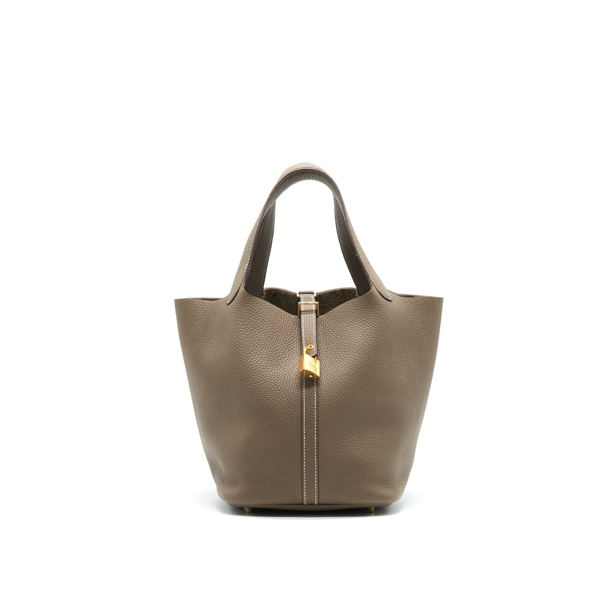 HERMES PICOTIN 22 ETOUPE GHW