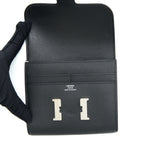 HERMES CONSTANCE WALLET EPSOM BLACK SHW