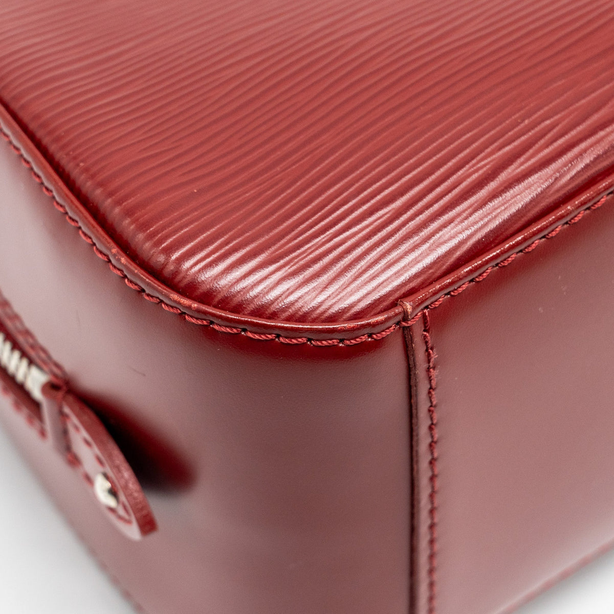 LOUIS VUITTON JASMINE BOSTON BAG EPI RED SHW
