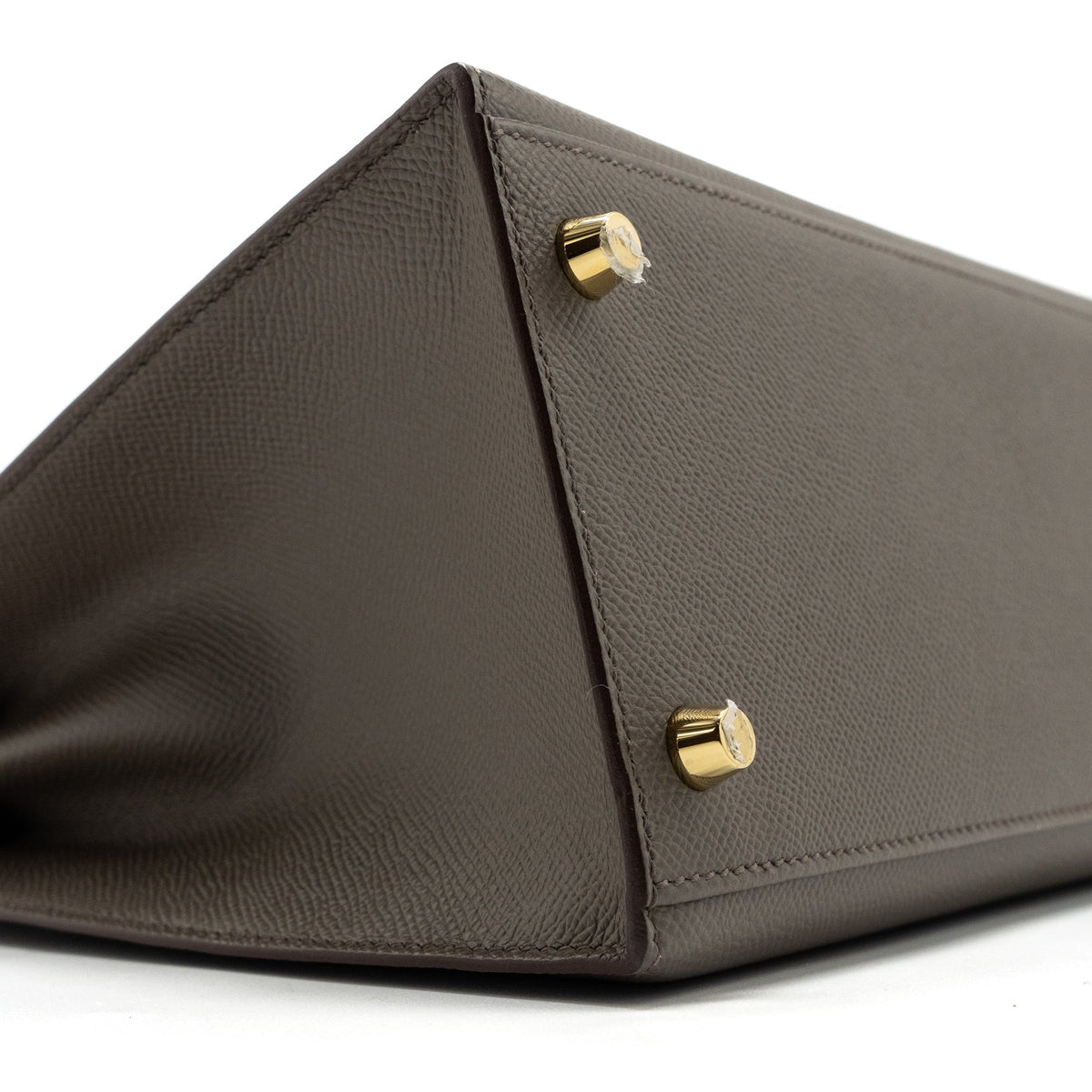 Hermes kelly28 sellier epsom gris etain GHW