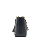 CHANEL GRAND SHOPPING TOTE BAG CAVIAR BLACK GHW
