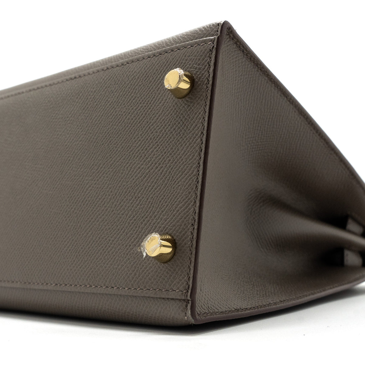 Hermes kelly28 sellier epsom gris etain GHW