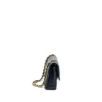 CHANEL MEDIUM CLASSIC DOUBLE FLAP BAG LAMBSKIN BLACK GHW