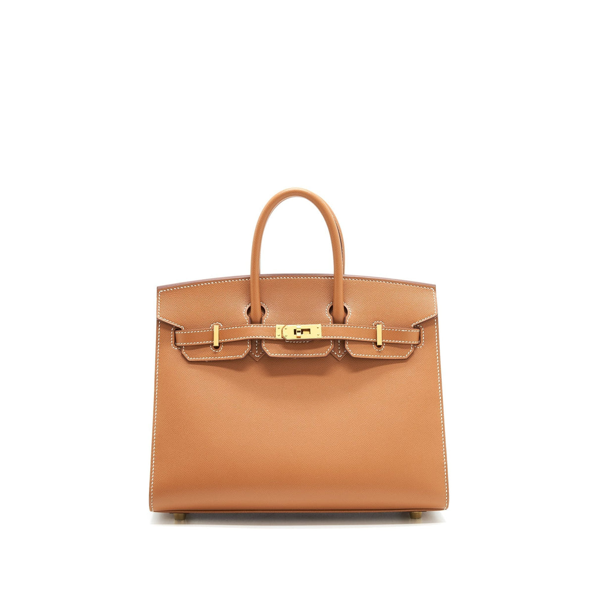 Hermes Birkin 25 Sellier Madame Gold GHW